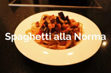 Creamy Spaghetti with Eggplant and Tomatoes - Niculin's Italian Cuisine