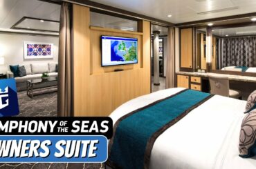 Symphony of the Seas | Owner's Suite Full Walkthrough Tour & Review 4K | Royal Caribbean Cruise Line