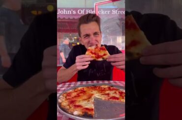 Only eating NYC pizza for an entire day #shorts