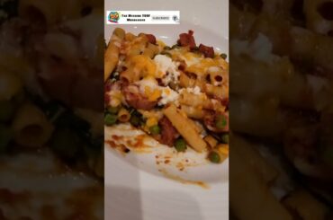 ZITI PASTA from the Main Dining Room of the Carnival Panorama || Cruise Food