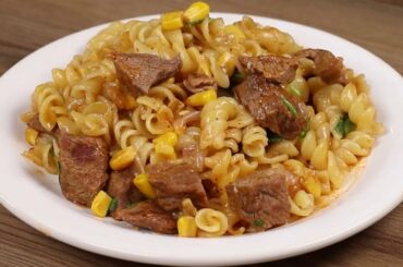 I don't cook pasta anymore, that's all I do! Lunch or dinner, in one pot!