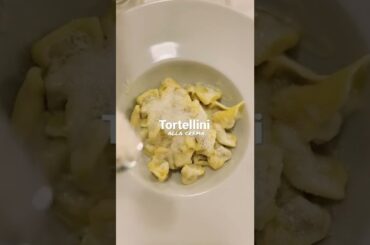 Tortellini alla crema #wheninrome #foodporn #rome #italianfood #shorts
