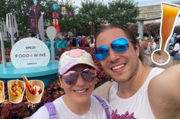 EPCOT's Food and Wine Festival 2022 Opening Day! The Fry Basket & Trying All New Festival Items