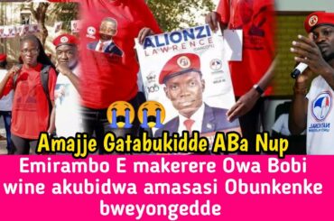Emirambo E makerere Owa Bobi wine akubidwa amasasi Obunkenke bweyongedde