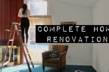 3 YEARS OF HOME RENOVATIONS IN 20 MINUTES | Complete Before and After Time-lapse of Home Demolition