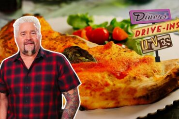 Guy Fieri Eats Pizza in Florence, Italy  | Diners, Drive-Ins and Dives | Food Network
