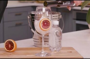 Honey Ginger Balsamic Spritzer