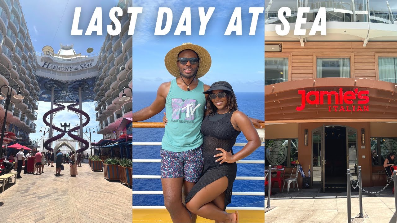 WE FOUND OUR NEW FAVORITE RESTAURANT, LAST DAY, ONBOARD FUN | Harmony of the Seas Cruise Vlog WE FOUND OUR NEW FAVORITE RESTAURANT, LAST DAY, ONBOARD FUN | Harmony of the Seas Cruise Vlog