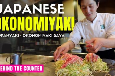 Behind the Counter at a local Japanese Okonomiyaki Restaurant
