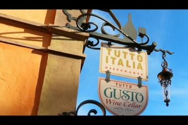 Living Next to Disney World | Our First Dinner at Tutto Italia in EPCOT