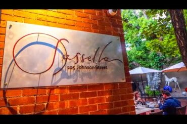 Dining At Sassella Restaurant, Santa Fe, New Mexico