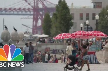 Europe Hit With Sweltering Heat And Extreme Temperatures