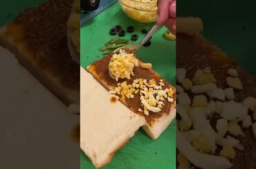 Four Cheese Sandwich | Sandwiches | Cheese Lover | Italian Food | Snacks ideas #shorts #sandwich