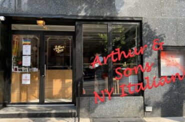 Arthur and Sons NY Italian, A new place with old school roots.