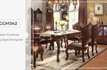 Goodwin Furniture Factory Price Italian Classic Style Dining Furniture Cabinet Dining Chair GGM342