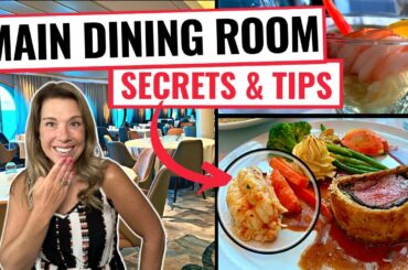 12 Cruise Dining Room Tips, Tricks & Things You NEED to Know