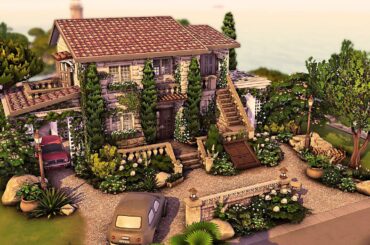 Italian Country Home | The Sims 4 Speed Build