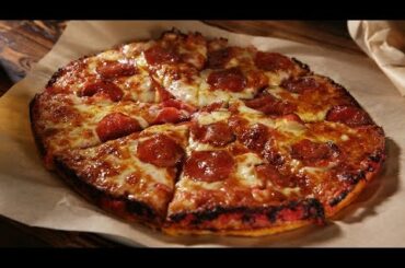 Bardo's Serves South Shore Style Bar Pizza at Castle Island Brewery in Southie