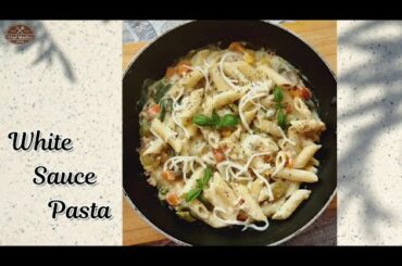 White Sauce Pasta | pasta recipes | Italian recipes...