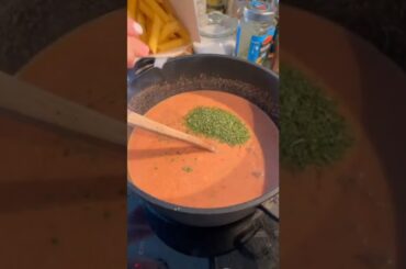 Let's make a wonderful dish from quick-cooking pasta #shorts #food #new