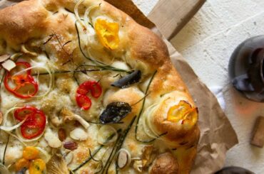 Gorgeous Summer Garden Flatbread Recipe