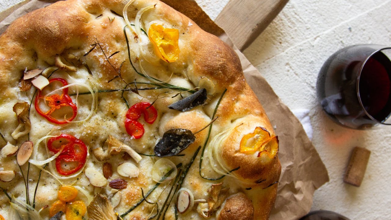 Gorgeous Summer Garden Flatbread Recipe Gorgeous Summer Garden Flatbread Recipe