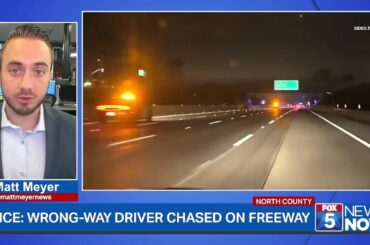 Wrong-Way Freeway Police Chase, More From Overnight | FOX 5 News Now