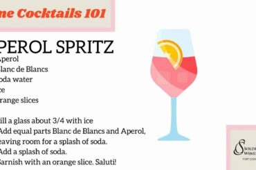 Wine Cocktails 101 | RERUN, HOW TO | Aperol Spritz