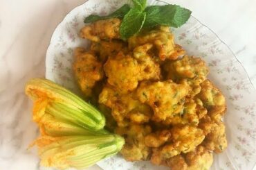Zucchini Flower Fritters - Rossella's Cooking with Nonna