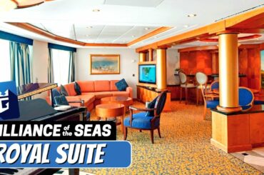 Brilliance of The Seas | Royal Suite Tour & Review 4K | Royal Caribbean Cruise Line
