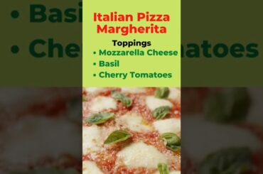 How to make Italian Pizza Margherita | Italian Pizza Margherita Recipe #recipes #pizza #subscribe