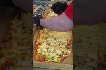 Long pizza (watch my video link in description)
