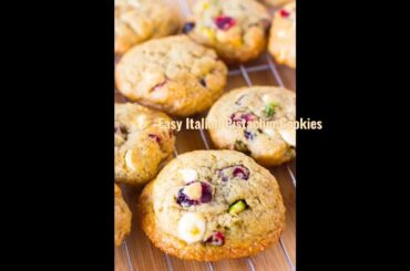Easy Italian Pistachio Cookies#soft &#crispy