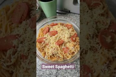 Sweet Spaghetti #filipinofood #cooking #moody #isang