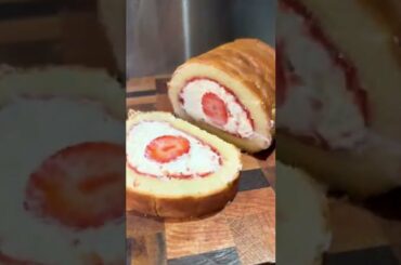 Swiss roll recipe Italy street food #shorts