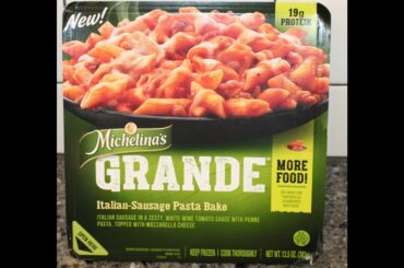 Michelina’s GRANDE: Italian-Sausage Pasta Bake Review