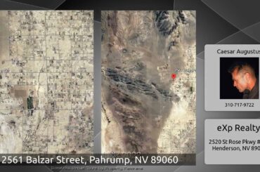 2561 Balzar Street, Pahrump, NV 89060