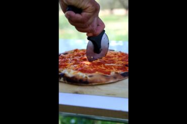 New York Style Pizza Recipe | Outdoor cooking