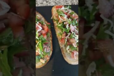 BRUSCHETTA - Easy Appetizer #shorts #bruschetta #easyrecipe #appetizer #recipeideas #appetizers