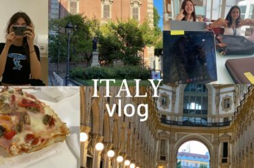 Italy vlog - exploring around/friends/food