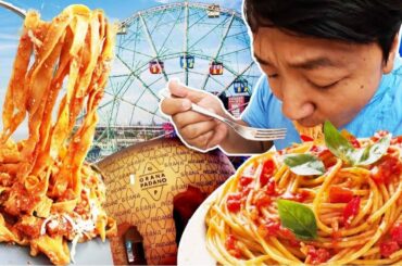 #1 BEST PASTA of my LIFE & Biggest FOOD THEME PARK in THE WORLD! Eataly World FOOD PARK