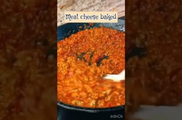 Cheese meat lasagna recipe (baked Italian cheese dish) #shorts #italianfood #lasagna #cheesy #baked