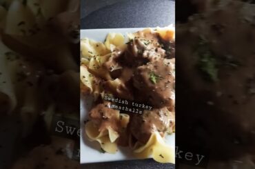 #cooking #dinner #recipe #ilovecooking #turkey #letseat #meatballs #eggnoodles