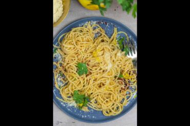 The best Lemon Spaghetti you’ll try! #shorts