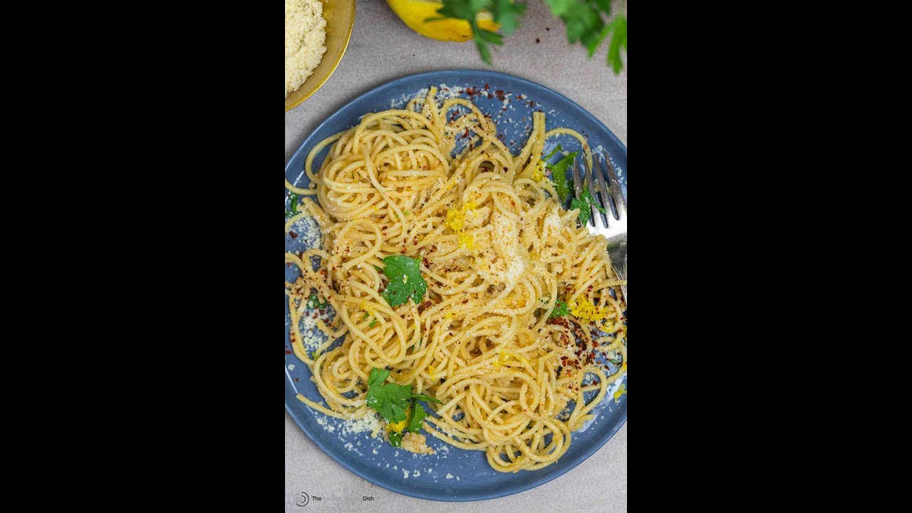The best Lemon Spaghetti you’ll try! #shorts The best Lemon Spaghetti you’ll try! #shorts
