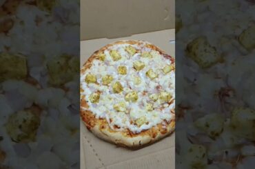 Paneer Tikka Pizza #pizza #food