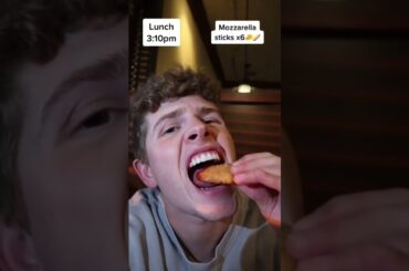 Eating food cooked by an Italian chef for the whole day!! #shorts #food #italian #italianfood