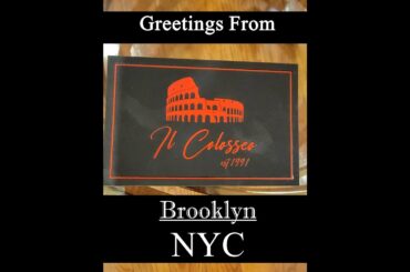 Il Colosseo Italian Restaurant Brooklyn NY (Bensonhurst) feat. Renieri Brunello di Montalcino 2009