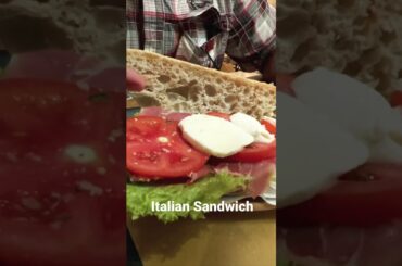 Italian Sandwich - What is inside? #shorts