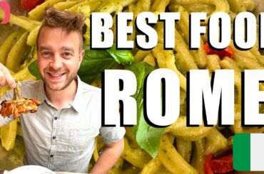 Best Food in Rome Italy - Street Food - Restaurants - Gelato - 2022
